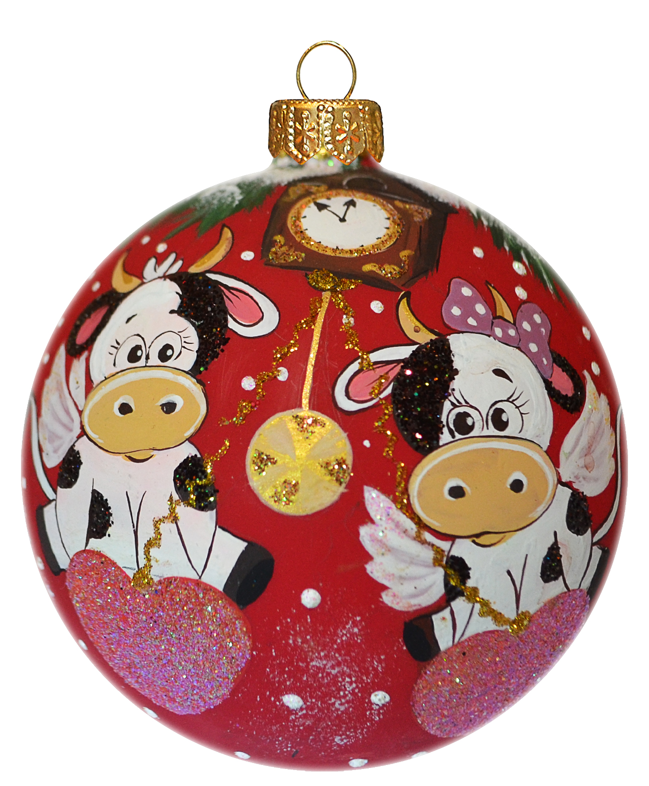 Телята с сердечками