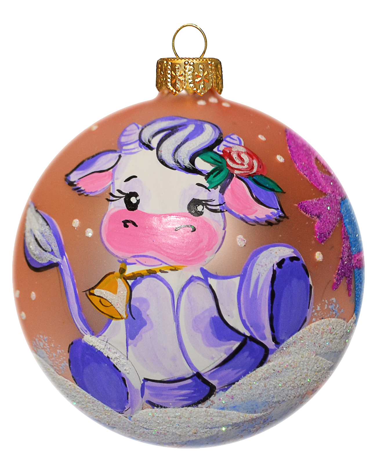 Телёнок с колокольчиком